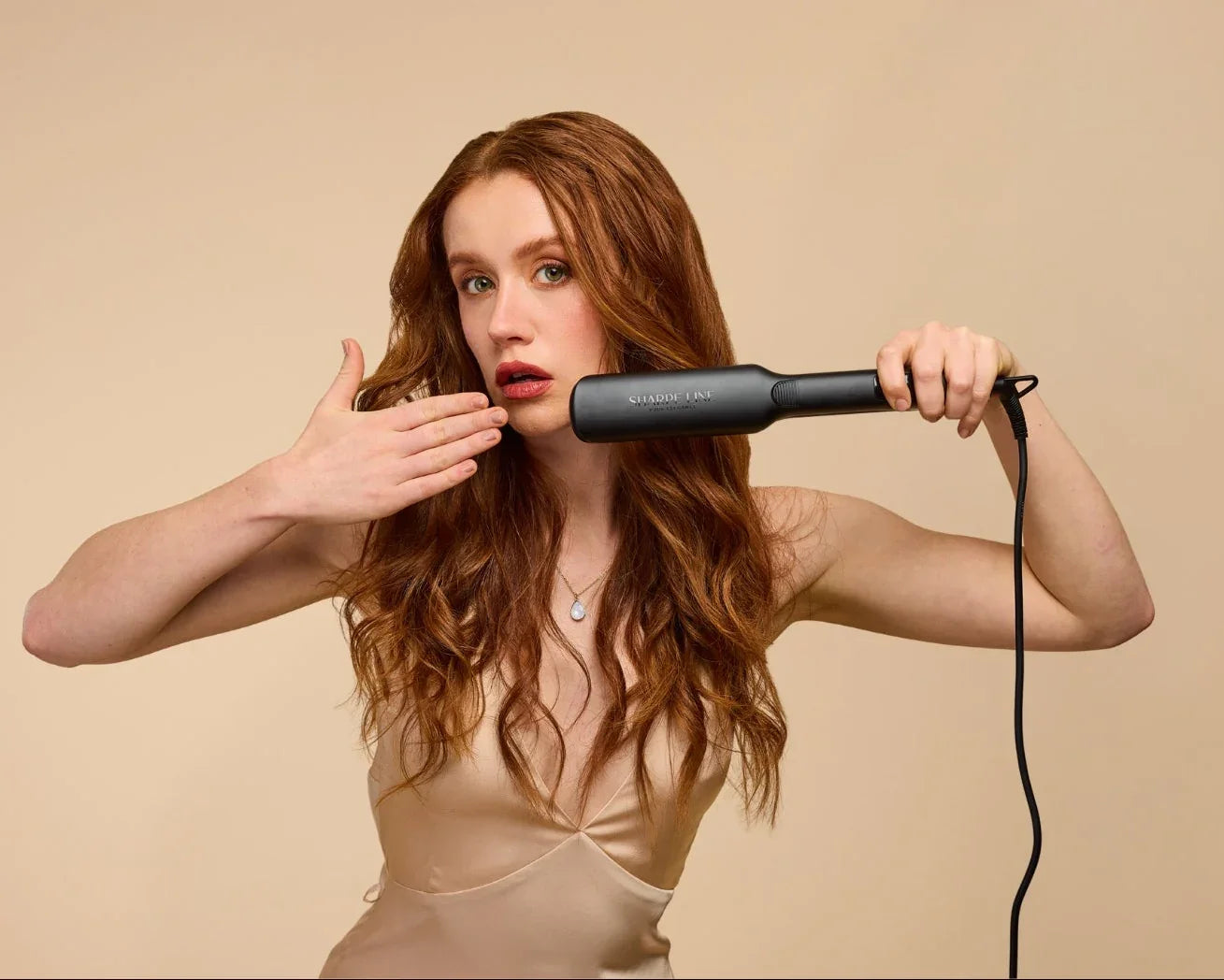 Professional hair straightener delivering sleek, shiny results — Sharpe Line UK