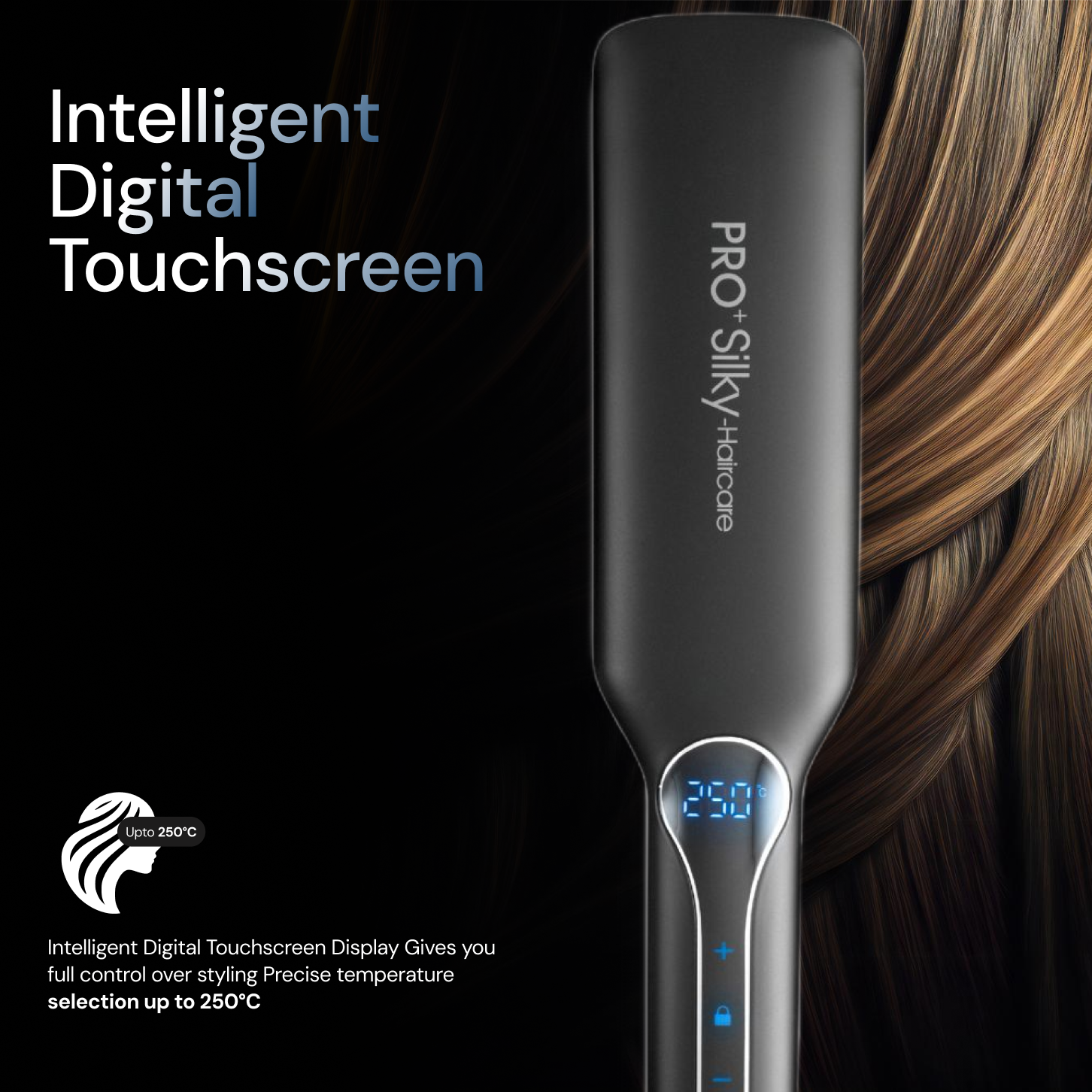 Infinite Line Infinite PRO+ straightener — ionic technology for silky, frizz-free hair 
